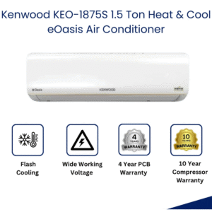 Kenwood KEO-1875S eOasis Inverter Split AC 1.5 Ton