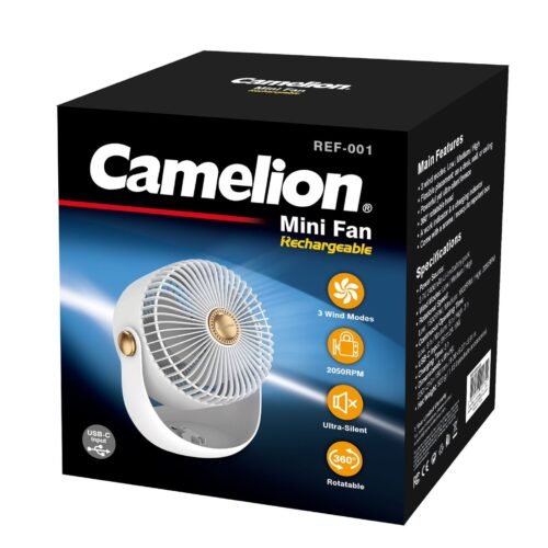 Camelion REF001 Rechargeable Fan