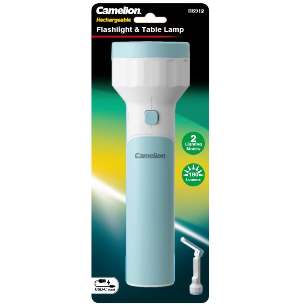 Camelion RS-912 Rechargeable Flashlight