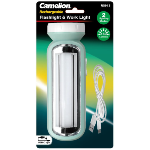 Camelion RS-913 Rechargeable Flashlight