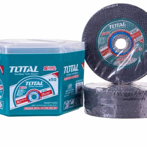 TOTAL Abrasive metal cutting disc set TAC22110550