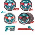 TOTAL Cutting and grinding disc set TAC97630