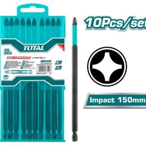 TOTAL Impact screwdriver bit PH2 150mm TACIM16PH263