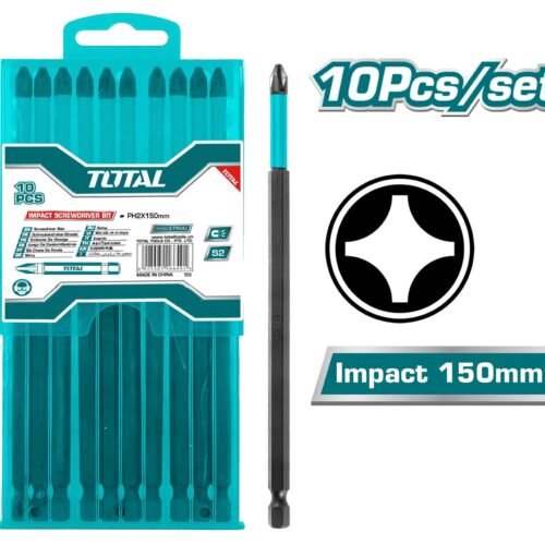 TOTAL Impact screwdriver bit PH2 150mm TACIM16PH263