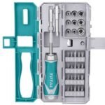 TOTAL 33 Pcs ratchet screwdriver set TACSD30336