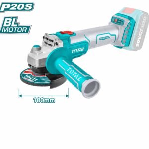 TOTAL Cordless Angle Grinder 100mm 20V TAGLI201008