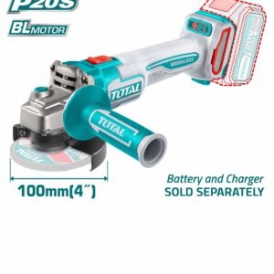 TOTAL Cordless angle grinder 20V TAGLI21104