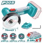 TOTAL Lithium-Ion mini cut-off tool 20V TAGLI76012