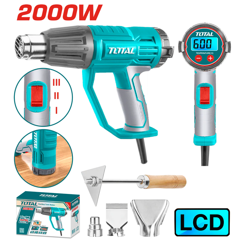 TOTAL Heat gun 2000W TB20056