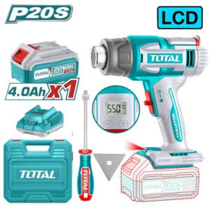 TOTAL Cordless heat gun 20V TBLI20035