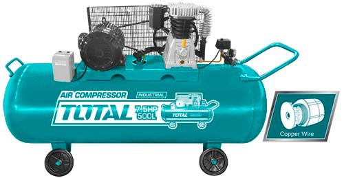 TOTAL Air compressor 3 Phase 5500W 500L TC1755002