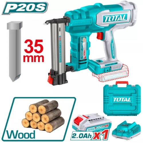TOTAL Cordless brad nailer 20V TCBNLI2008
