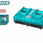 TOTAL P20S Dual battery charger 4.0AH TCLI2034