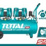TOTAL Air compressor 2X1200W 100L TCS2241008