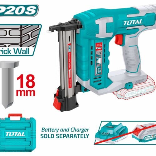 TOTAL Cordless brick nailer/ concrete nailer 20V TCSTLI3805