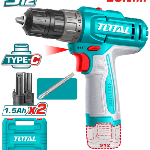 TOTAL Cordless drill TDLI12206