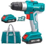 TOTAL Lithium-Ion cordless drill 12V 10mm TDLI1222