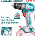TOTAL Brushless cordless drill 20V TDLI204531