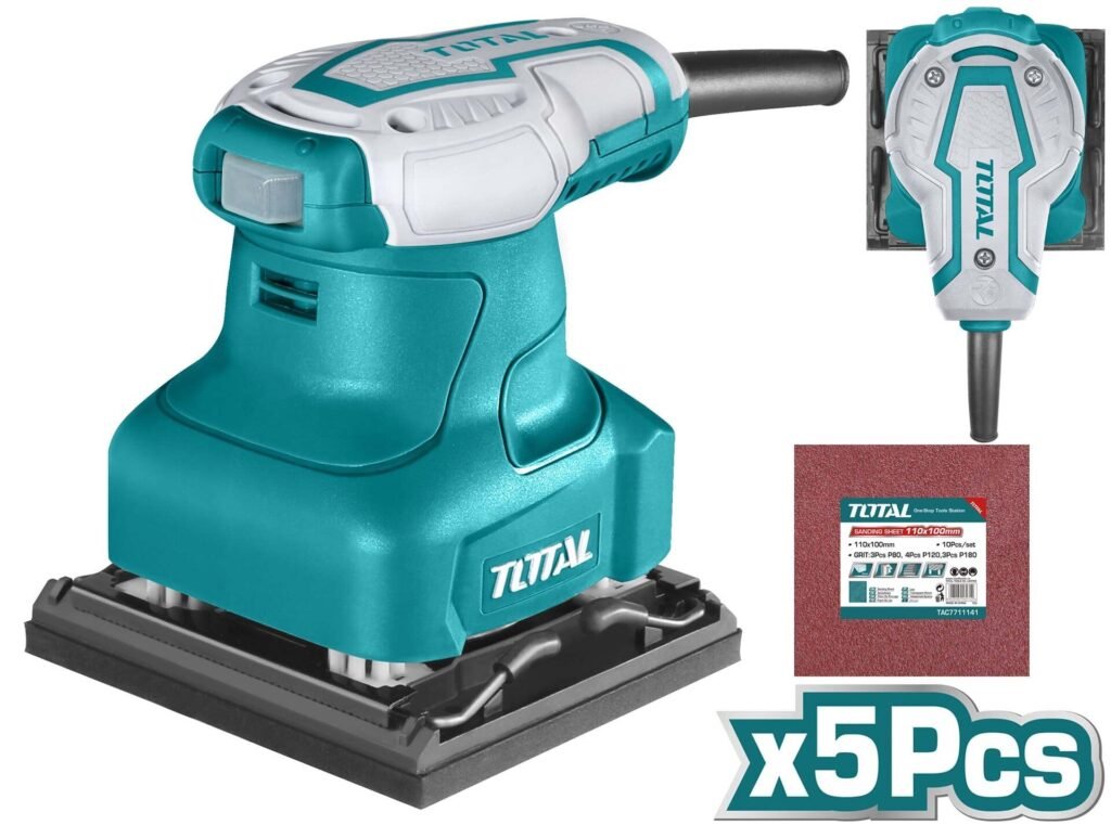 TOTAL Palm sander 240W 110mmx100mm TF2231106