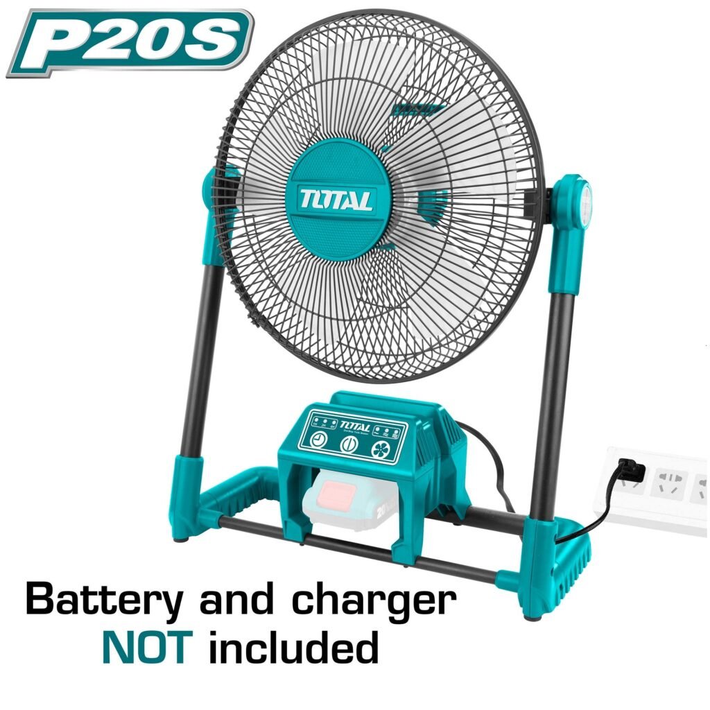 TOTAL Lithium-Ion fan 20V TFALI2001
