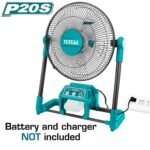 TOTAL Lithium-Ion fan 20V TFALI2001