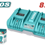 TOTAL P20S Dual battery charger 8.0AH TFCLI2082