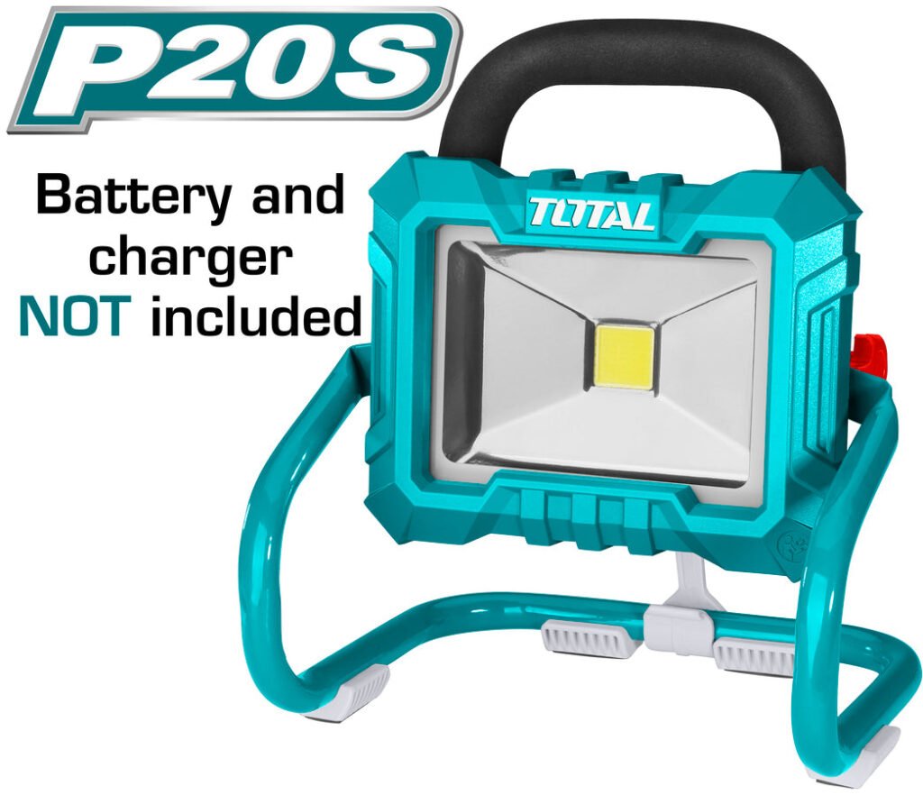 TOTAL Lithium-Ion work lamp 20V 1500Lumens TFLI2002