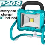 TOTAL Lithium-Ion work lamp 20V 1500Lumens TFLI2002