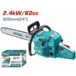 TOTAL Gasoline chain saw 62cc TG5602411