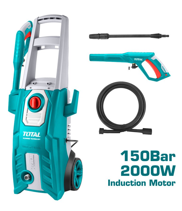 TOTAL High pressure washer 2000W 150Bar TGT11226