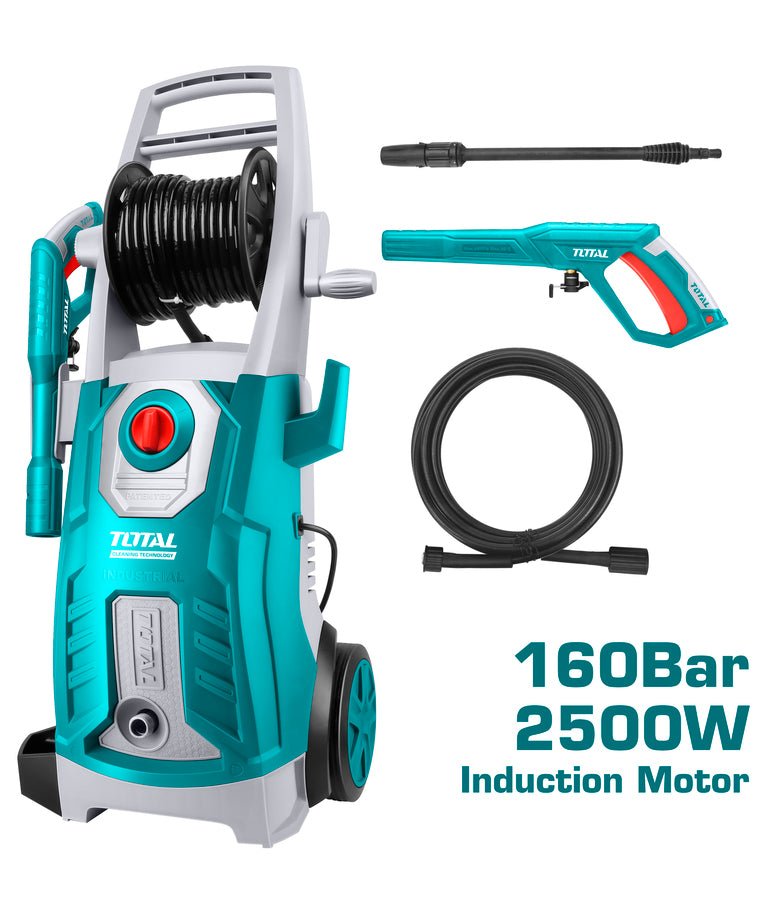 TOTAL High pressure washer 2500W 160Bar TGT11246