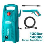 TOTAL High pressure washer 1400W 130Bar TGT11316