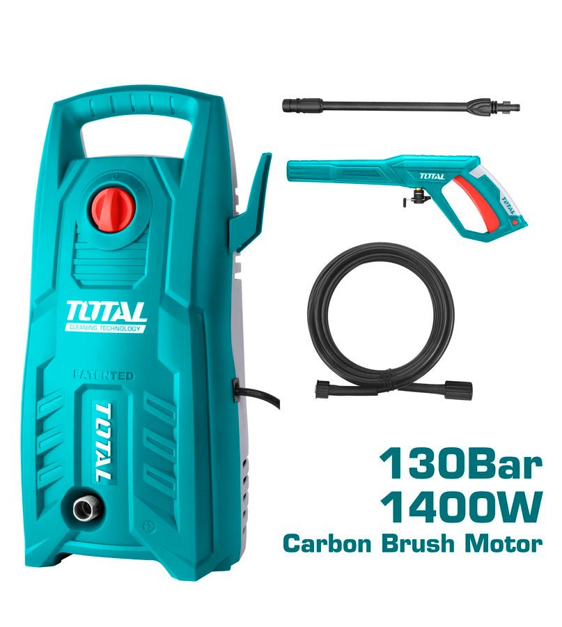 TOTAL High pressure washer 1400W 130Bar TGT11316