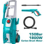 TOTAL High pressure washer 1800W 150Bar TGT11356