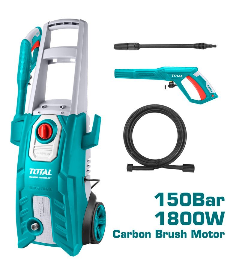 TOTAL High pressure washer 1800W 150Bar TGT11356