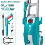 TOTAL High pressure washer 2000W 160Bar TGT11376