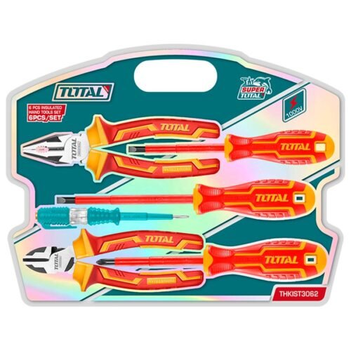 TOTAL 6 Pcs insulated handtools set THKIST3062