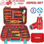 TOTAL 26 Pcs insulated handtools set THKITH2601
