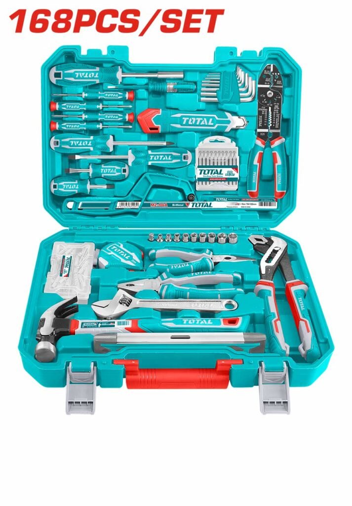 TOTAL 168 Pcs handtools set THKTHP21686