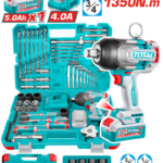 TOTAL 126 Pcs Cordless impact wrench tools set THKTHP31262