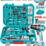 TOTAL 166 Pcs Tool set THKTHP41667