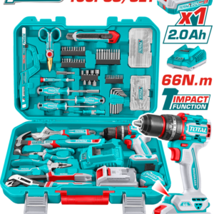 TOTAL 166 Pcs Tool set THKTHP41667