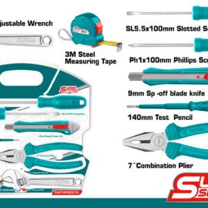 TOTAL 7pcs Handtools set THKTHP90076