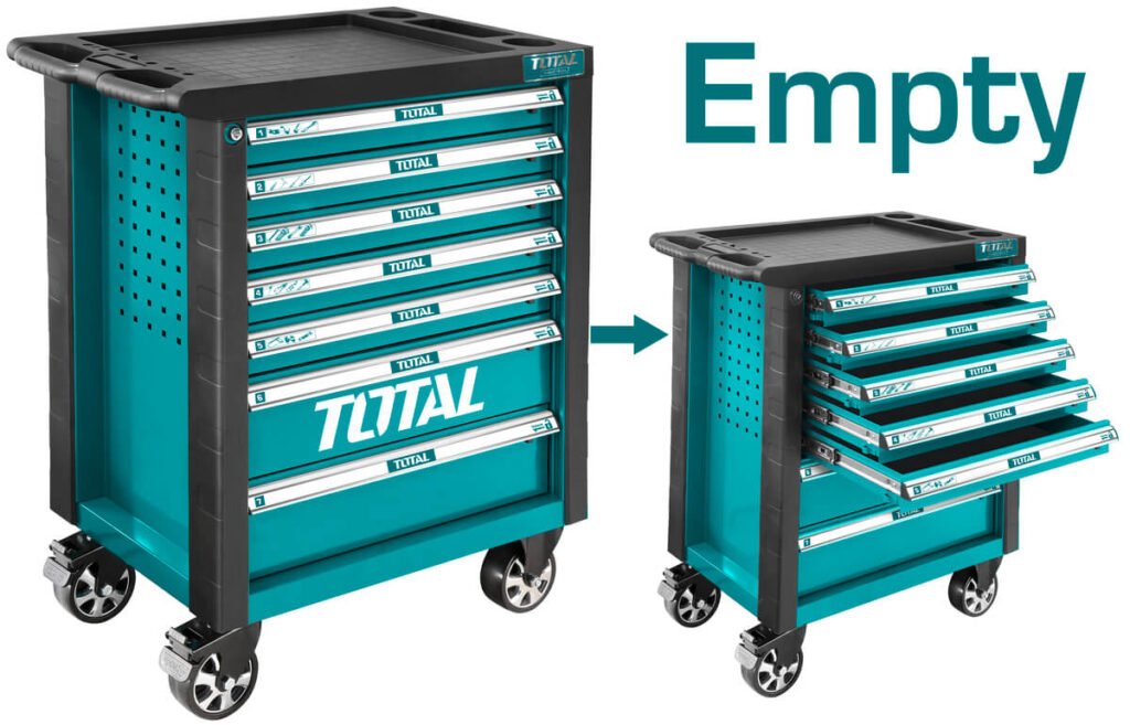 TOTAL Roller cabinet 7 Drawers THRC01071