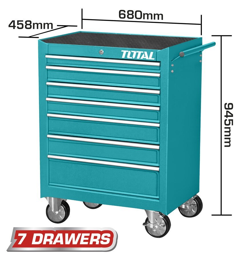 TOTAL Roller cabinet 7 Drawers THRC02071P