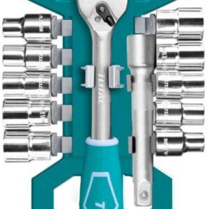TOTAL 12Pcs 1/2" socket set THT141121