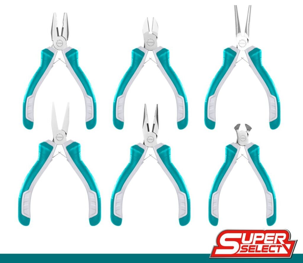 TOTAL 6pcs mini pliers set THT1K0511