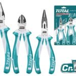 TOTAL 3Pcs pliers set 8" THT2K0301
