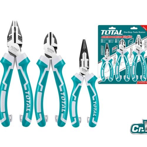 TOTAL 3Pcs high leverage pliers set THT2K0301S