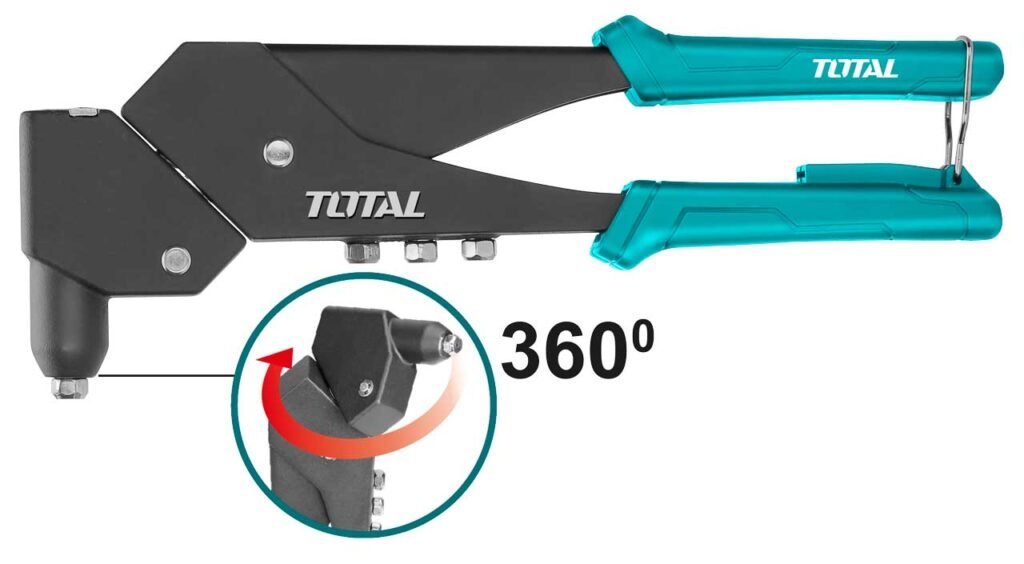 TOTAL 360å¡Swivel head- hand Riveter THT32106